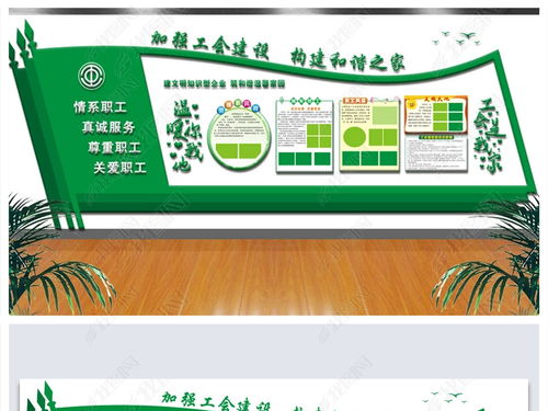 情系职工，真诚服务 工会职工之家文化墙设计与外卖递送服务的融合